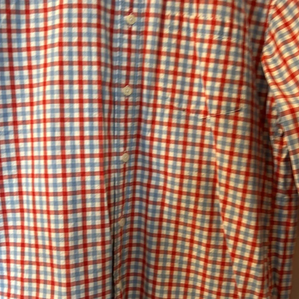 J. Crew plaid button down size medium - Picture 2 of 5